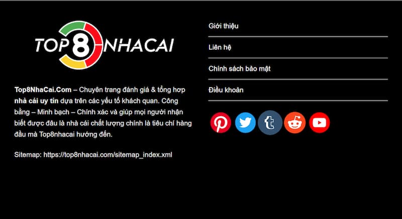 Giới thiệu đôi nét về Top8nhacai.com