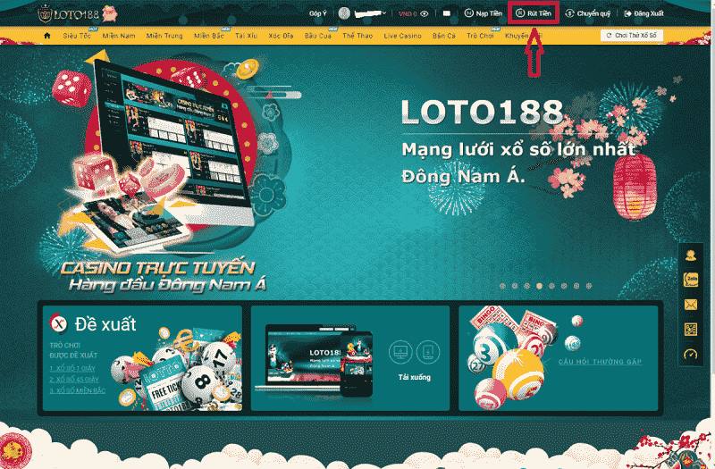Phương thức thanh toán tại nhà cái LOTO188